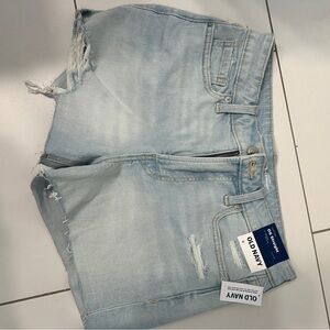 Old Navy Light Blue Casual Denim Shorts